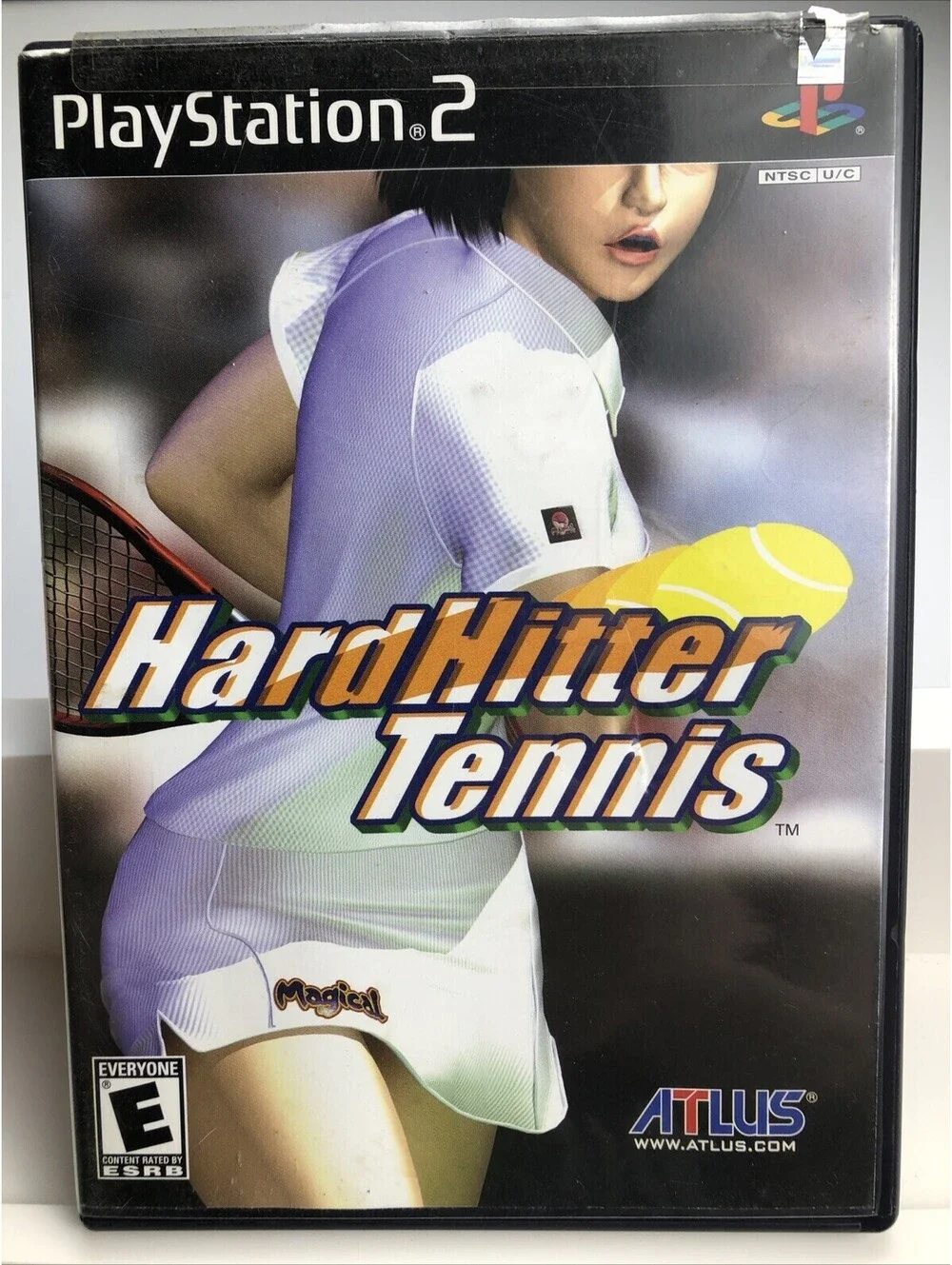 Hard Hitter Tennis Sony Playstation 2 PS2 includes manual